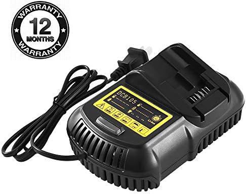 Replace for Dewalt Charger for Dewalt 12V- 20V MAX Lithium-ion Battery Charger DCB101 DCB115 DCB107 DCB105 DCB205 DCB203 DCB204 DCB206 DCB201 DCB120 DCB127