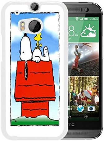 HTC ONE M8 Cases Designed With Snoopy and Woodstock HD-640x1136 wallpapers White Case for HTC ONE M8