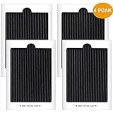 Carbon Activated Refrigerator Air Filter Replacement Compatible with Frigidaire PAULTRA, SCPUREAIR2PK, Electrolux EAFCBF (4 PCS)