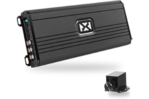NVX NDA11005 2200W Peak (1100W RMS) N-Series Class-D 5-Channel Amplifier with Remote Bass Knob