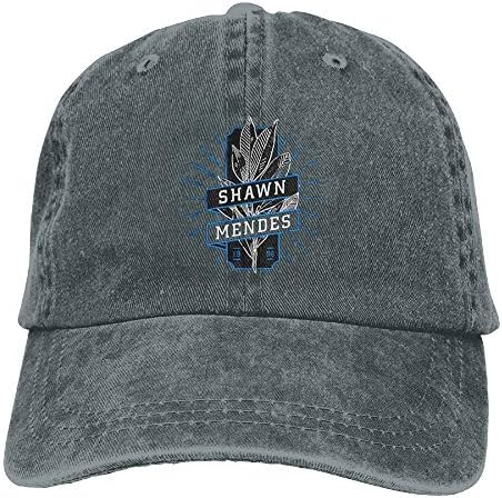 Lbuxinqu Sha-wn Men-des Logo Adult Cowboy Hat Unisex