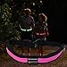 Bseen Led Running Belt USB Rechargeable Reflective Waist Pack High Visibility Fanny Pocket for Running, Camping, Walking, Cycling