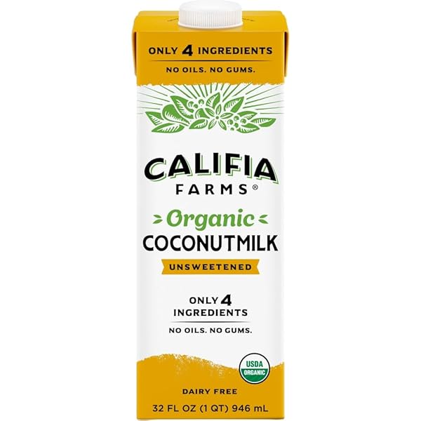 CALIFIA FARMS ORGANIC COCONUT MILK, 32 FL OZ