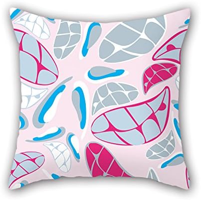 Alphadecor 16 X 16 Inches / 40 By 40 Cm Colorful Geometry Throw Pillow Case ,2 Sides Ornament And Gift To Relatives,club,home Theater,couch,wedding,son