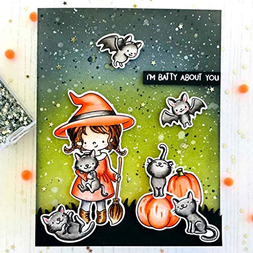 Little Girl 1Set Silicone Clear Stamp with Cutting Dies Stencil DIY Scrapbooking Embossing Photo Album Decorative Paper Card Craft Art Handmade - Thumbnail 5