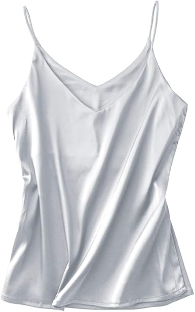 plus size satin tank tops