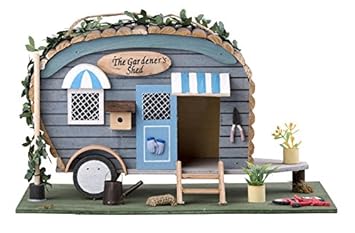 Bird House Garden Shed Camper Caravan Gardener S Nest Bird Feeder