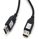 GXMRHWY USB 2.0 Male to USB 2.0 Male with FT232R Chipset Null Modem Cable for PC to PC Data Transfering Communication 2.5Meter