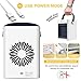 Air Conditioner Fan，USB Portable Air Cooler Small Desktop Cooling Fan Humidifier Purifier Noiseless Evaporative Air Humidifier for Room Office Desktop Nightstand (Not Include Battery）