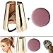 Punk Ponytail Holder Metal Opened Circle Cuff Golden Hair Band By U-Beauty