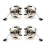 Front Rear Wheel Bearing & Hub Assembly Kit For