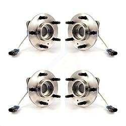 Front Rear Wheel Bearing & Hub Assembly Kit For