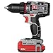 PORTER-CABLE 20V MAX* Cordless Drill/Driver, 1/2-Inch, Tool Only (PCCK600LB)