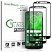 amFilm Glass Screen Protector for Moto G6, Tempered Glass 2018 (Model Number XT1925) (2 Pack) primary