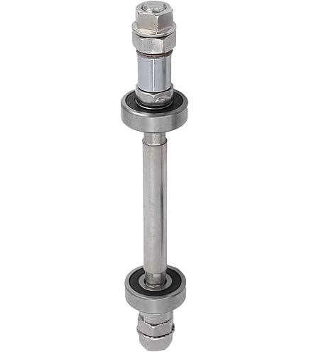 Jeu De Moyeux Avant/Arrière à Dégagement Rapide Avec Roulements 6000 – Essieu Acier 108 Mm/145 Mm, Pour Vélos De Route Et Standards