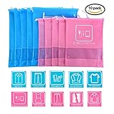 10 Pack No-Woven Dual Drawstring Organizer