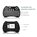 DroidBOX i9 2.4GHz Backlight Rechargeable i8 wireless mini touchpad keyboard with mouse for DroidBOX T8-S Plus, T8 Mini, iMXQpro, Raspberry Pi, HTPC Devices