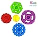 Stacking Toys - Unisex Silicone Stackable Teething Rings for Baby and Toddlers - Silicone Sensory Stacking Teether Toys - Premium Food Grade Silicone Rainbow Stacker - BPA Free by MIP Baby