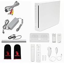 Wii - Wii  一式 Amazon.com: Nintendo White Premium Wii Console with 1-Year