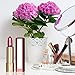 One North Beauty Kailijumei Original Lipstick with Infused Flower Inside, Flame Red