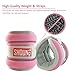 SHOUNg Reflective Ankle/Wrist Weights (1 Pair) with Adjustable Strap for Fitness, Workout, Exercise, Walking, Jogging, Gymnastics, Aerobics and Gym (Pink, 1lbs)