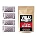 Cold Brew Coffee Kit, Brew-At-Home Wild Coffee Pouch made with Ground Organic Wild Coffee, Fair trade, Single-origin, Fresh roasted High-performance Coffee (Lumberjack Blend, 4 Pouch)