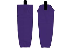 CHKEYS Ice Hockey Socks Solid Color Practice Socks for Junior To Senior Youth Adult