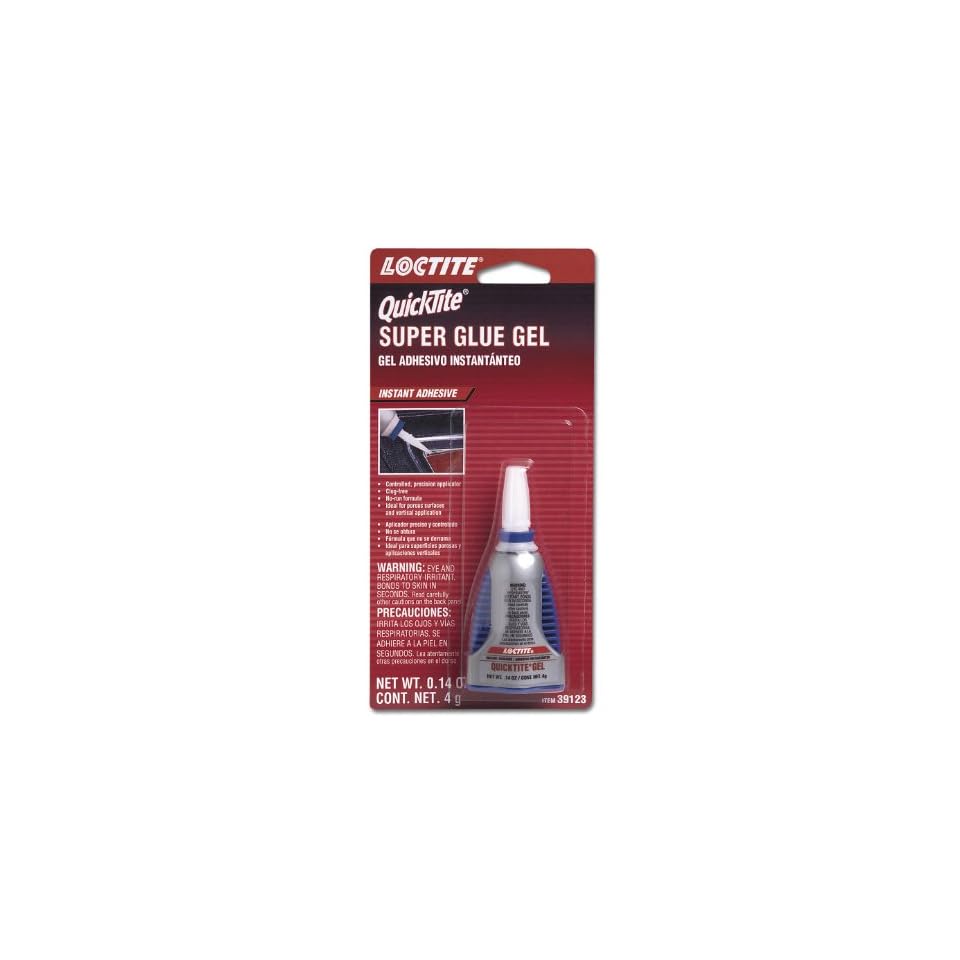 Loctite 39123 Quicktite Instant Adhesive Super Glue Gel Applicator 4 g on PopScreen