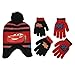 Disney Little Boys Cars Lightning McQueen Hat and 2 Pair Mittens or Gloves Cold Weather Accessory Set, Ages 2-7