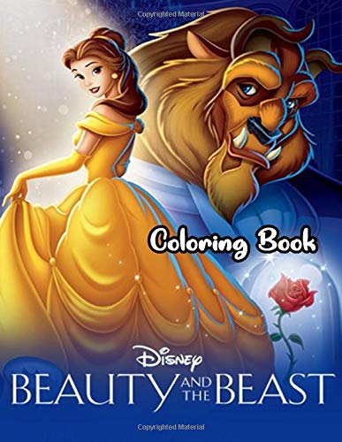 Buy Disney Beauty and the Beast Coloring Book: Over 50 Illustrations ...
