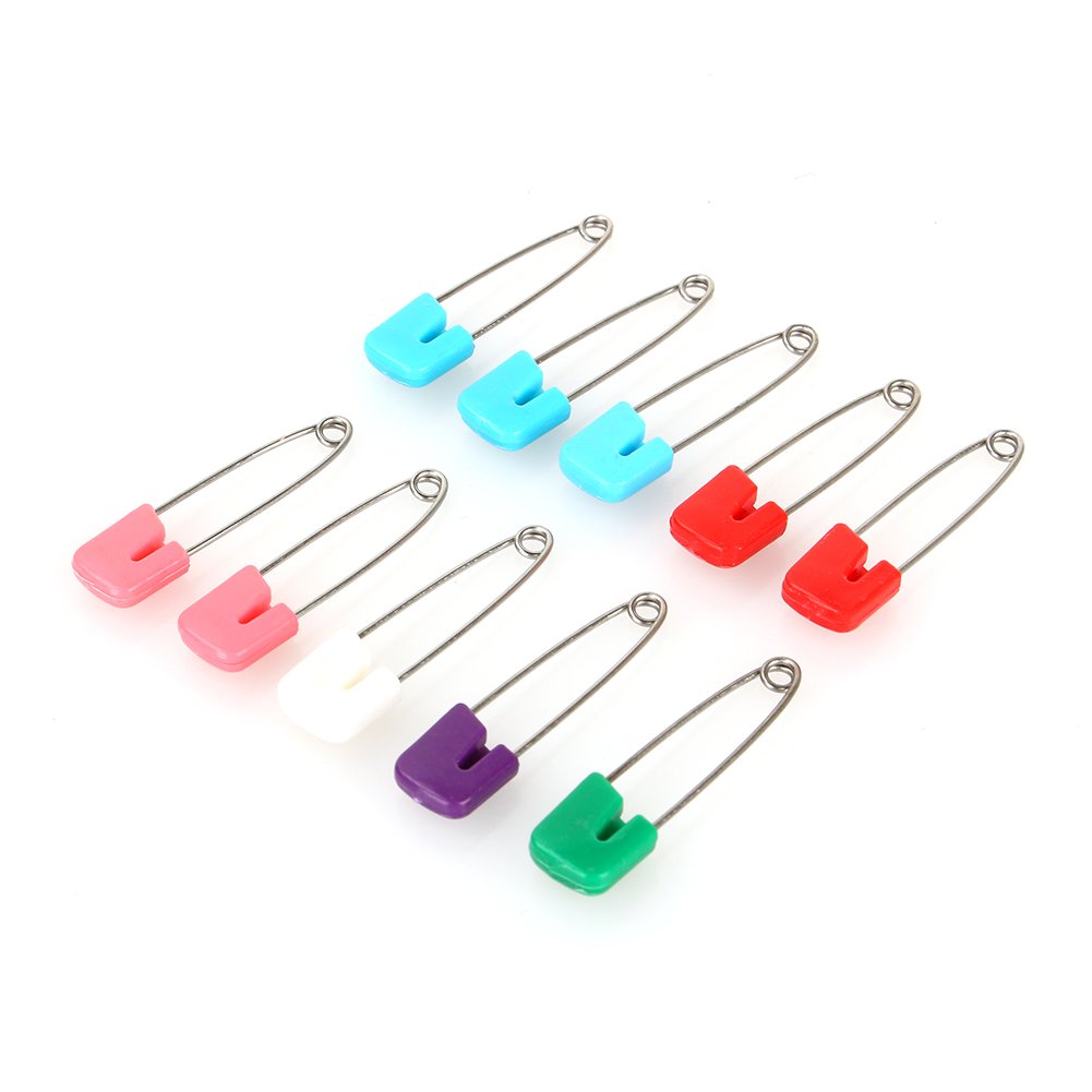 Baby Infant Child Kids Safety Pin, 10pcs Craft Sewing Safety Pins Hold Locking Baby Kids Dress Cloth Nappy Diaper