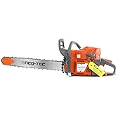 NEO-TEC NH872 24 Inch Gas Powered Chainsaw 71cc Gasoline Chain Saw Power Head 5.3HP Professional Chain Saw Gas All Parts Compatible with Husqvarna 372XP Motosierra De Gasolina for Heavy-duty Forestry