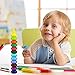 AUTOKIDS Toddlers Crayons Palm-Grip Crayons 12 Colors Paint Crayons Sticks Stackable Toys for Kids Toddlers Child Safety and Non-Toxic