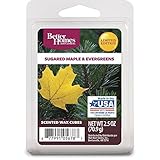 Better Homes and Gardens Sugared Maple and Evergreens Wax Cubes