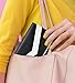 caseen ViVi Women's Smartphone Wallet Clutch Wristlet Case (Black/White) for Apple iPhone 6 5S 5C 5 4S 4, Samsung Galaxy S5 S4 S3, Google Nexus 5, LG G2, HTC One M7, Sony Xperia Z3 Compact / Z, Moto X, Moto G, Droid Razr [Up to 5.75 x 3.1 Inch Cellphone] - Medium Size