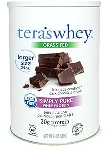 Tera's whey, simply Pure whey protein, Dark chocolate cocoa (850628002975)