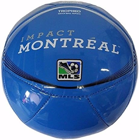 Montreal Impact MLS Tropheo Soccer Ball Size 5 New In Bag By Adidas W52742