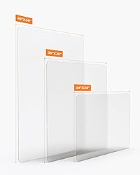 ZPAI Small Clear Area Mat, 3'×3' PVC Waterproof