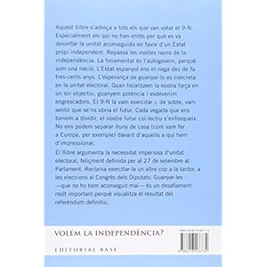 Volem la independencia?: Reflexions per al futur immediat