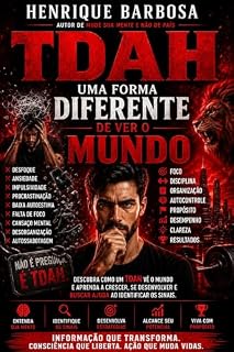 Livro TDHA uma forma diferente de ver o mundo.