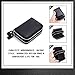 RFID Blocking Leather Wallet, Latest Credit Card Safe RFID Block Security Travel Wallets/Holder/Case/Protector (Black)