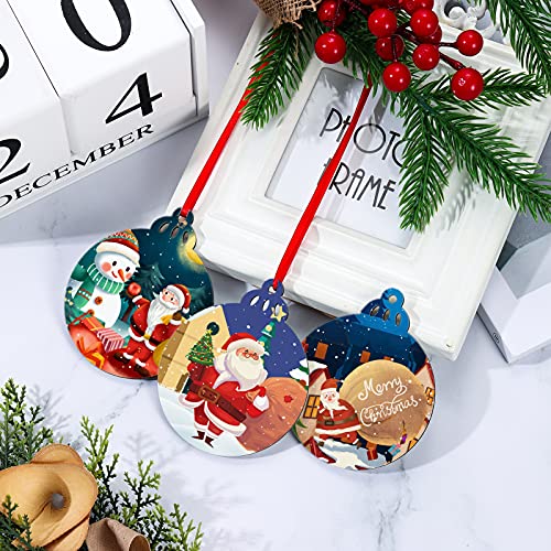 Sublimation Ornaments Blanks Bulk MDF Sublimation Christmas Ornament