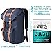Travel Laptop Backpack, PRASACCO Outdoor Hiking Dayback Water Resistant Anti Theft 17inch Business Computer Bag