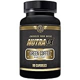 NUTRAFX Pure Green Coffee Bean Extract Pills with GCA - All Natural Weight Loss Support - Quality Green Coffee Bean Extract - Natural Appetite Suppressant & Energy Booster - 90 Capsules