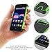 ZTE Obsidian / Z820 Case, INNOVAA Smart Grid Defender Armor Case W/ Free Screen Protector & Touch Screen Stylus Pen - Grey/Light Purple