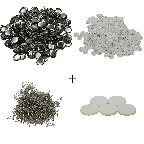 25mm~75mm 1 Inch~3 Inch Button Parts for Badge & Button Making Machine DAWEI 1001 Parts Supply 500 Sets (φ25mm 1 Inch)