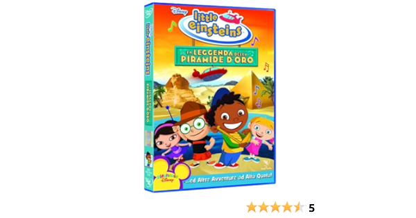 Amazon Com Little Einsteins La Leggenda Della Piramide D Oro Animazione Animazione Movies Tv