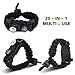 Meetrip 20 in 1 Adjustable Paracord Survival Bracelet, Tactical Survival Gear Kit with SOS LED Light, Emergency Knife, Whistle, Compass, Fire Starter for Camping, Climbing - 3 PACK