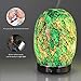 AA Art Glass Spring Water Green Aroma Essential Oil Diffuser Aromatherapy Humidifier 120ml Housing with 14-Color LED Light