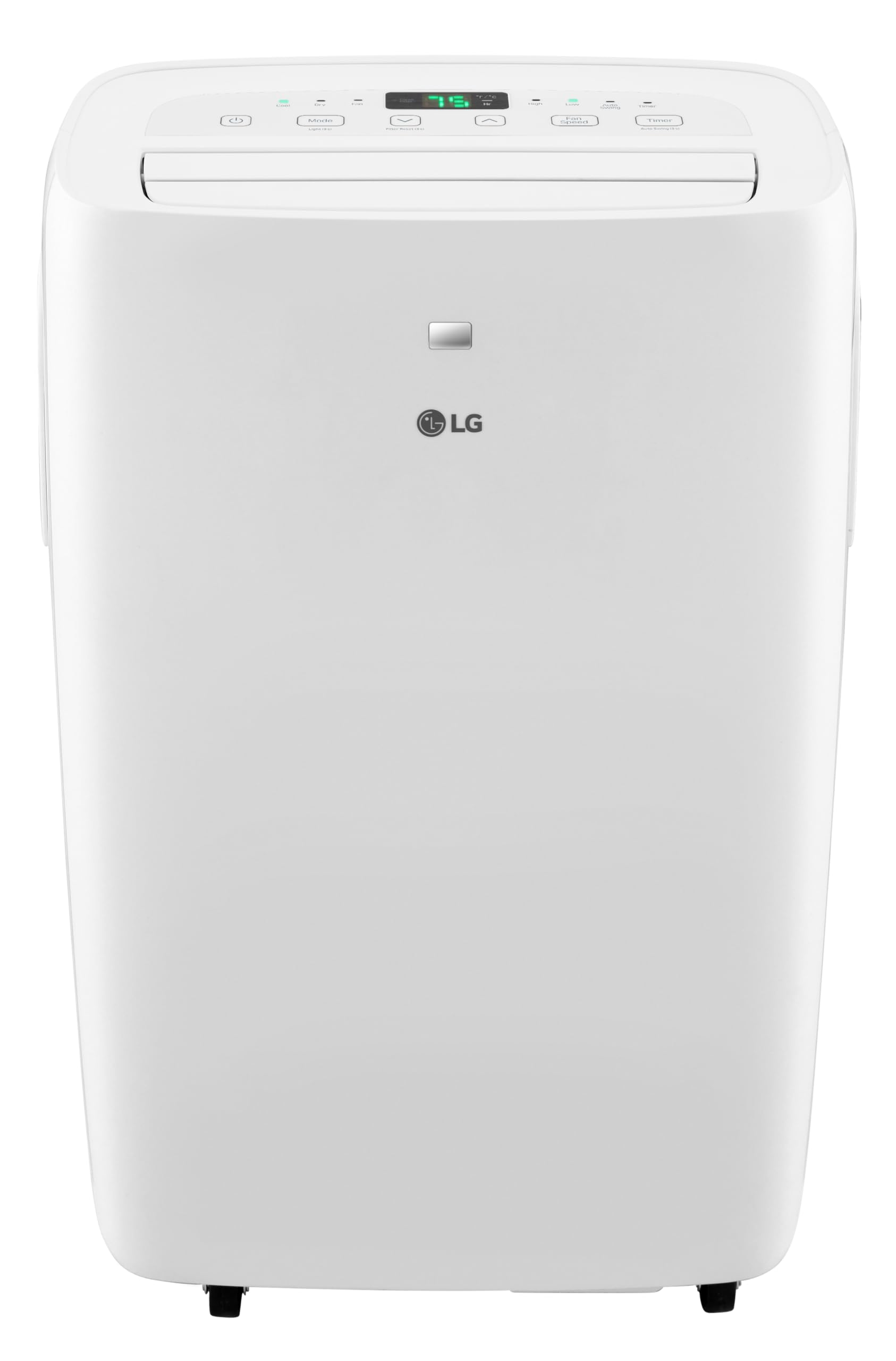 LG 6,000 BTU Portable Air Conditioner, 115V, Cools 250 Sq.Ft. (10' x 25' Room Size), Portable Air Conditioner for Home with Quiet Operation, LCD Remote Control, and Window Installation Kit, White